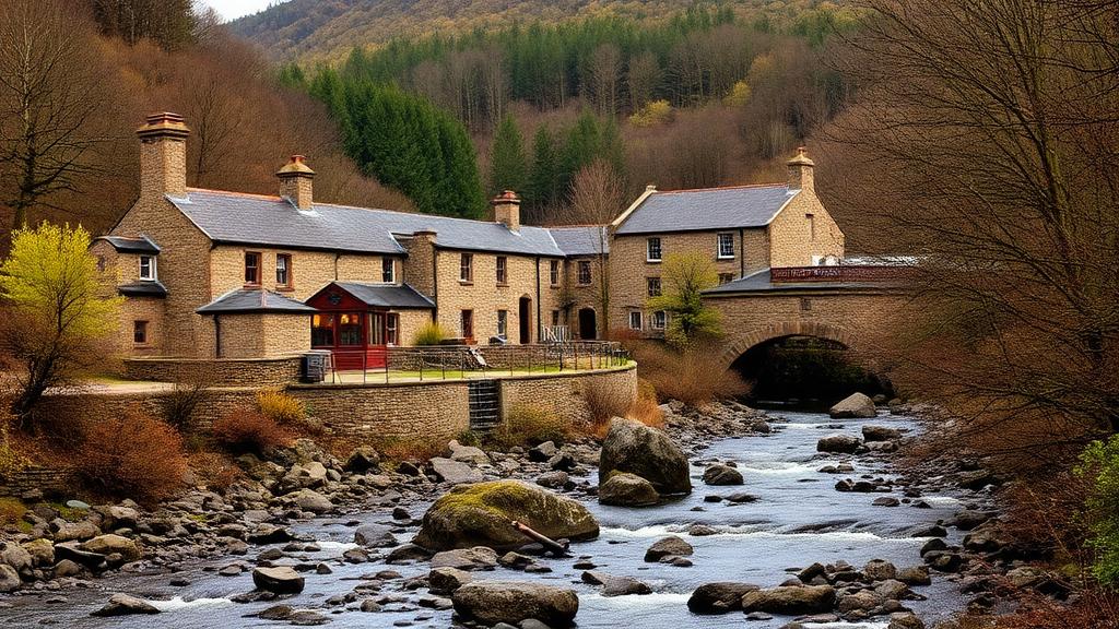 Aberlour distillery in Speyside, Scotland
