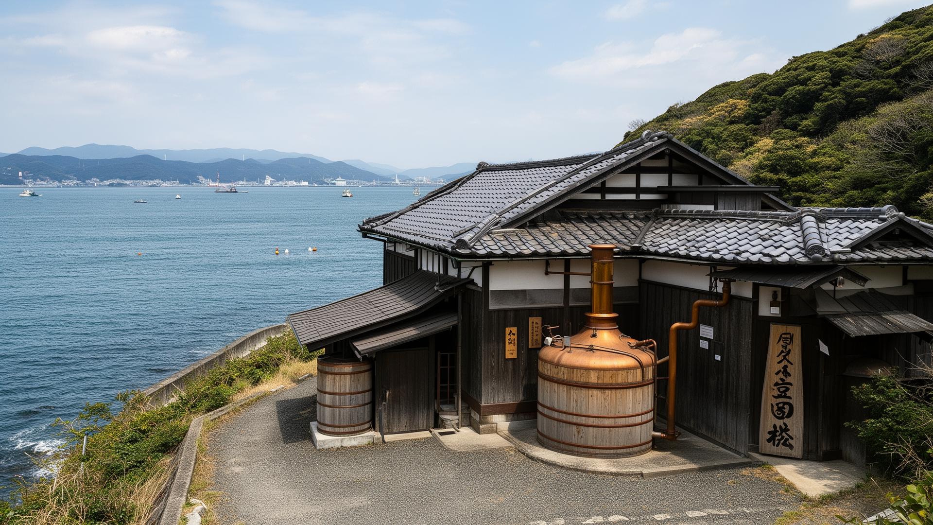 Akashi (White Oak) distillery in Honshu, Japan