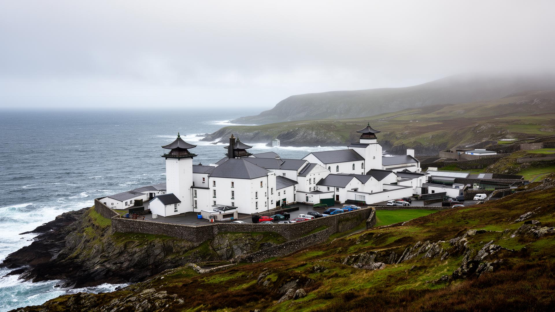 Ardbeg distillery in Islay, Scotland