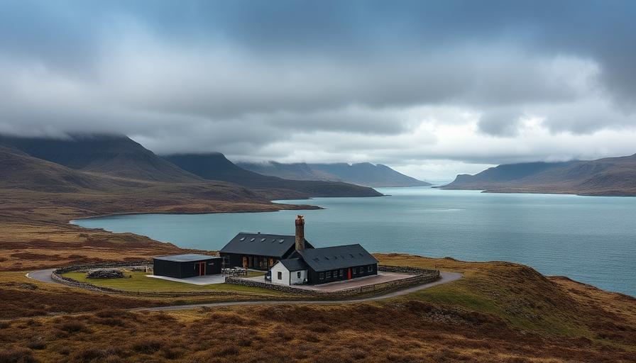 Ardnamurchan distillery in Highland, Scotland