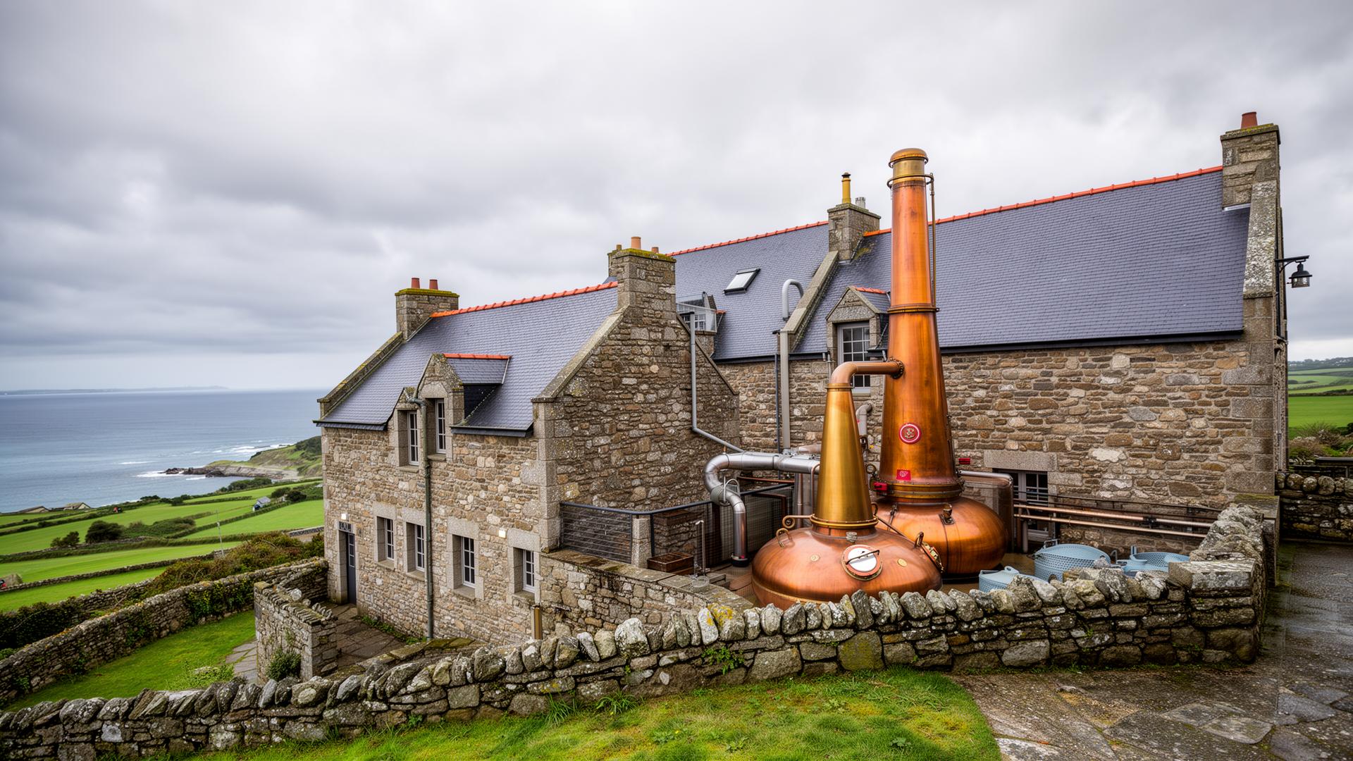 Armorik distillery in Brittany, France