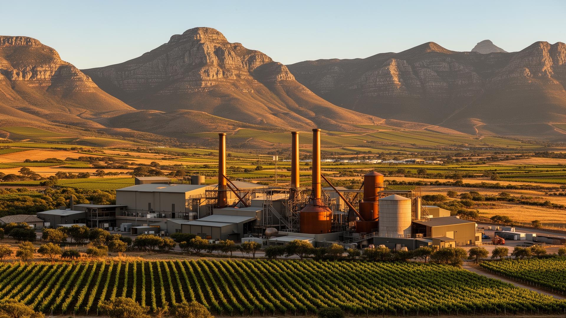 Bain's distillery in Wellington, South Africa