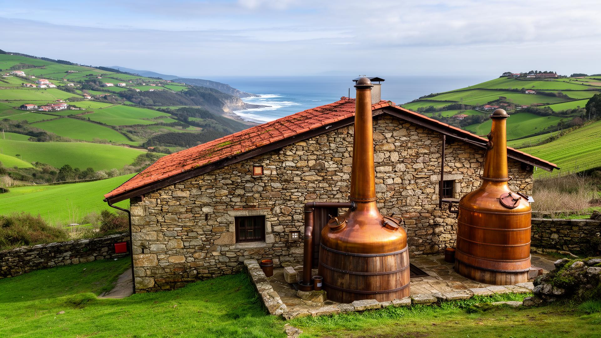 Basque Moonshiners distillery in Basque Country, Spain