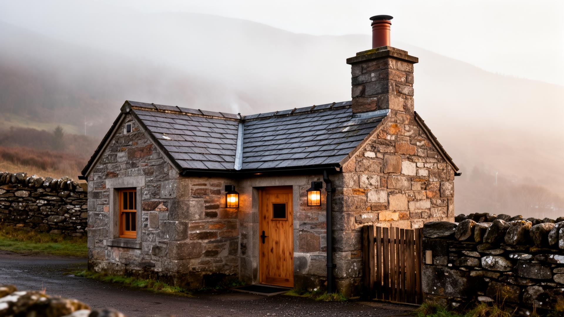 Benromach distillery in Speyside, Scotland
