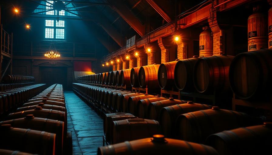 Blackadder distillery in Lowland, Scotland