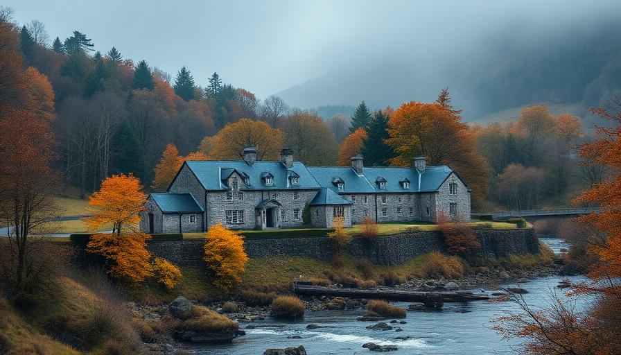 Blair Athol distillery in Highland, Scotland