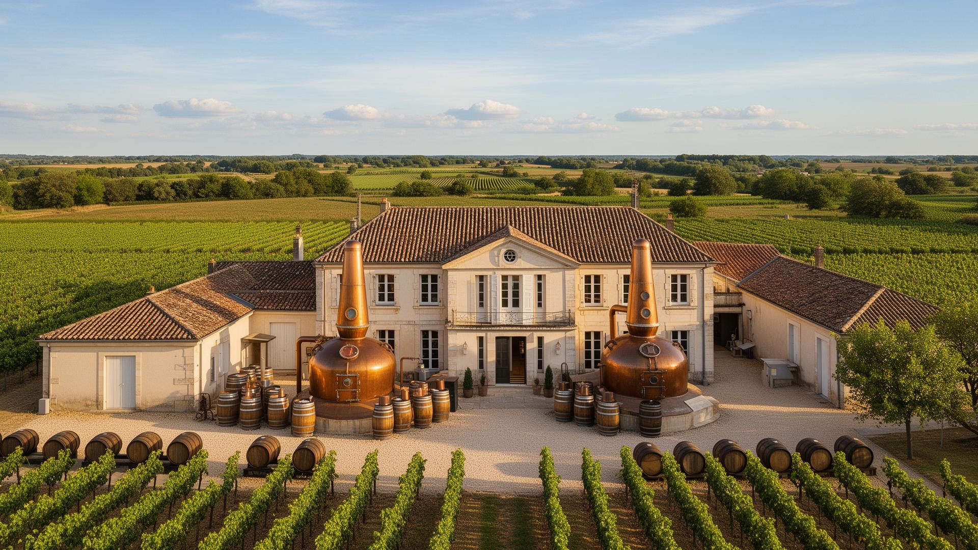 Brenne distillery in Cognac, France