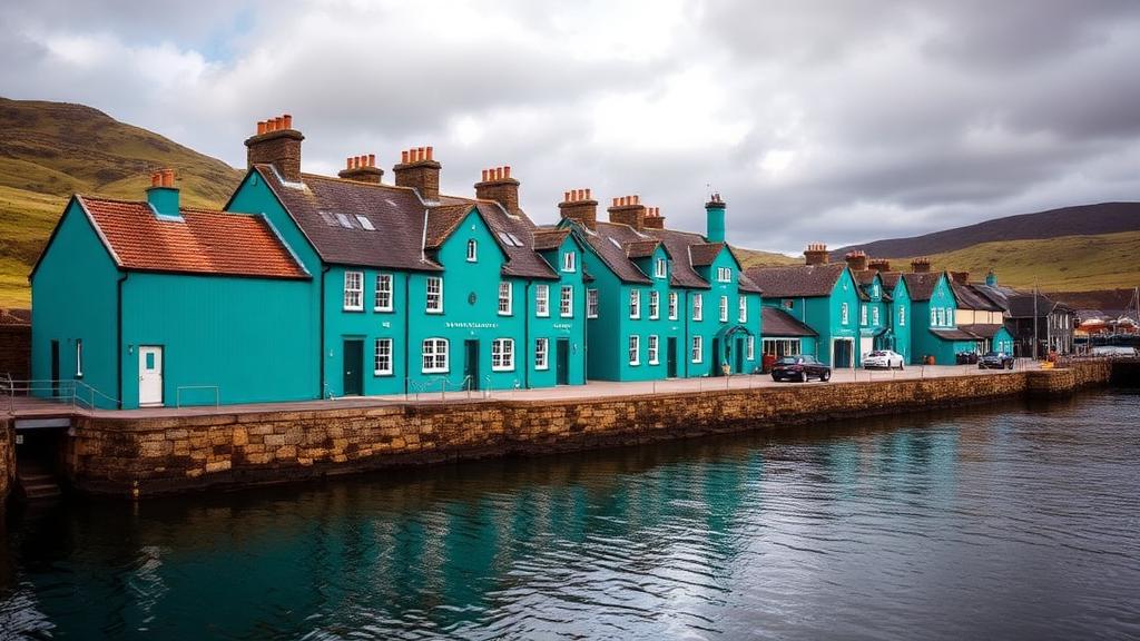 Bruichladdich distillery in Islay, Scotland