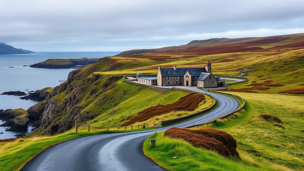 Bunnahabhain distillery in Islay, Scotland