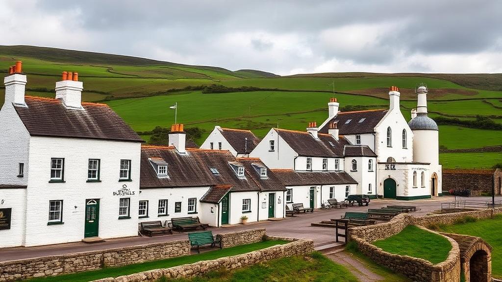 Bushmills distillery in Antrim, Ireland