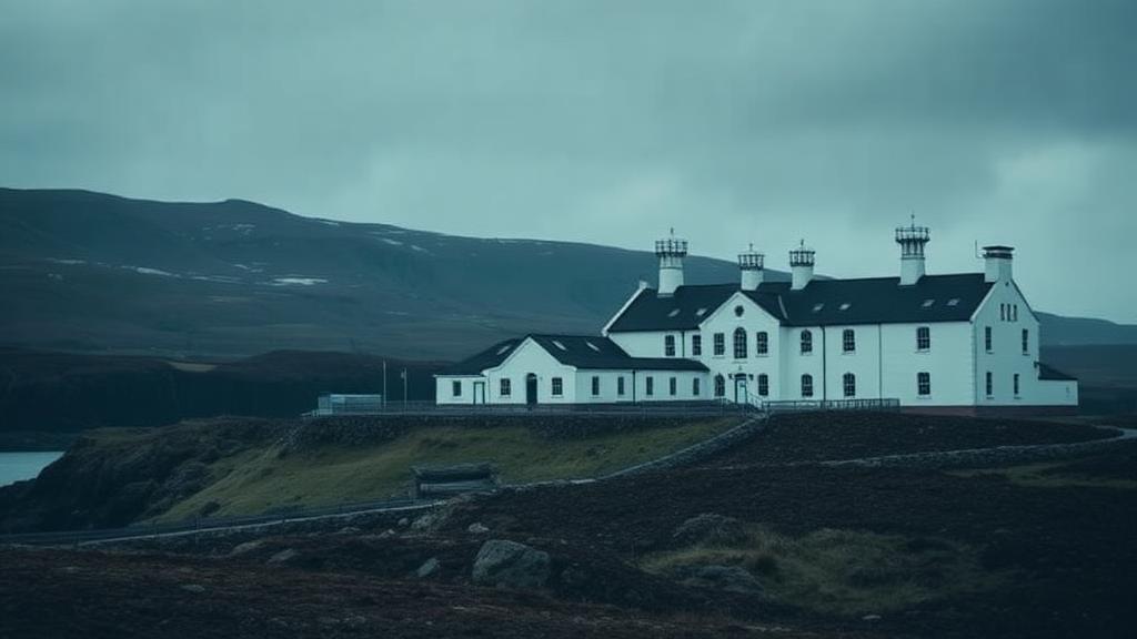 Clynelish distillery in Highland, Scotland