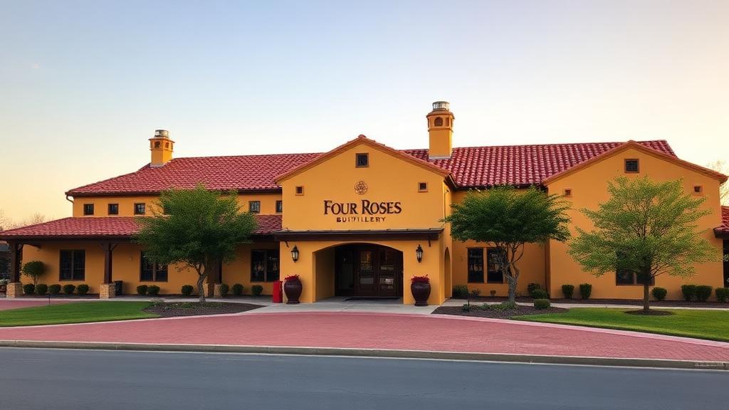 Four Roses distillery in Kentucky, USA