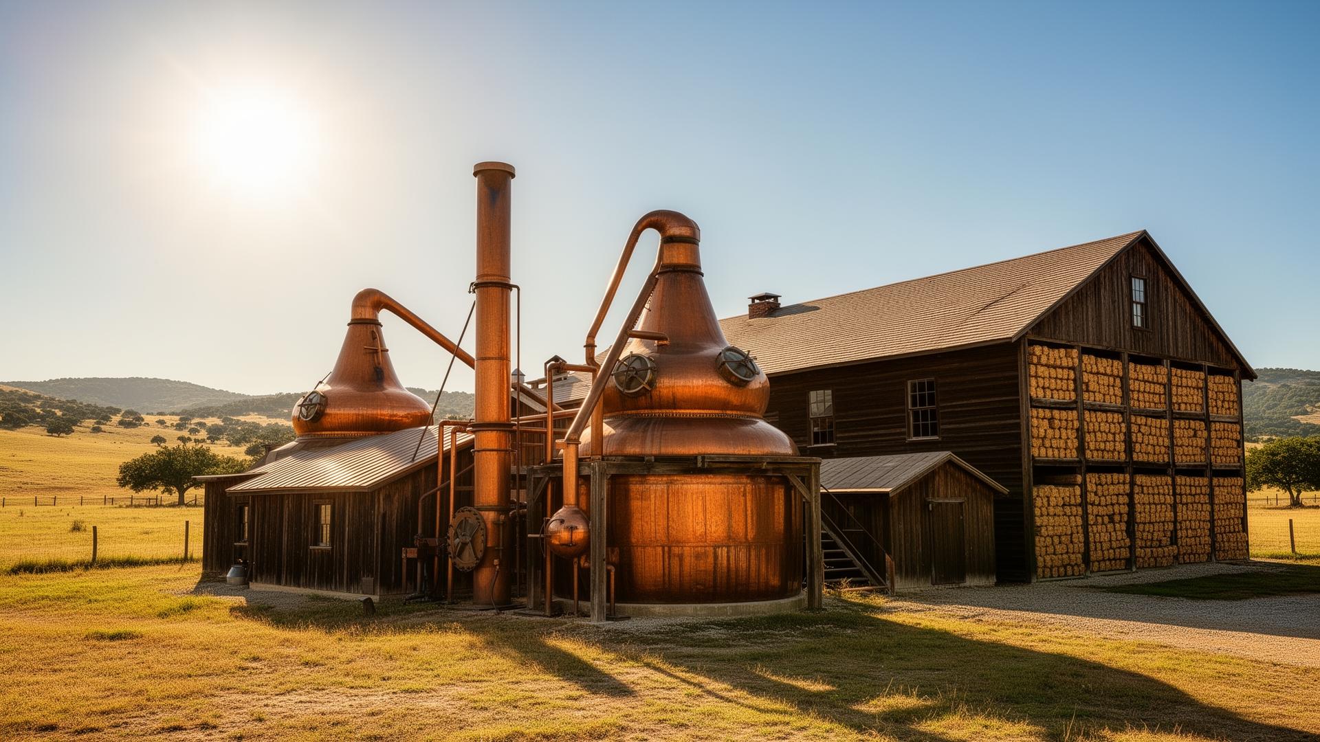 Garrison Brothers distillery in Texas, USA
