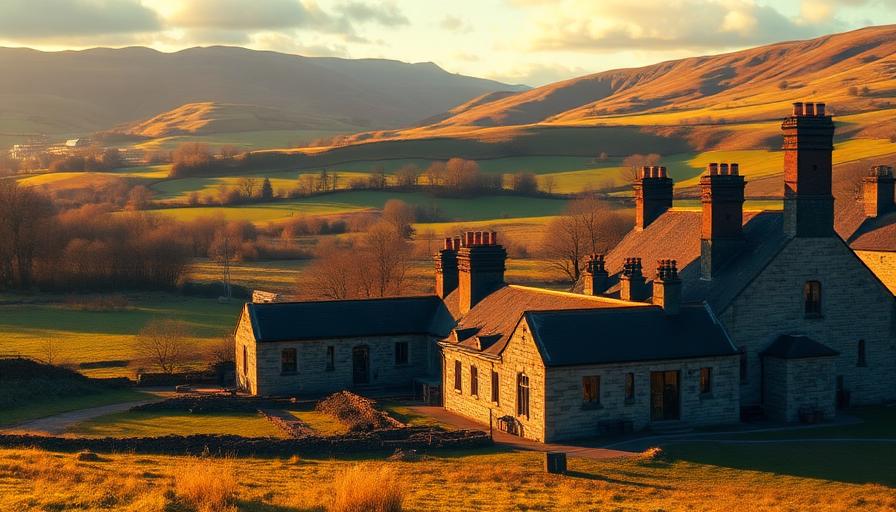 Glen Elgin distillery in Speyside, Scotland