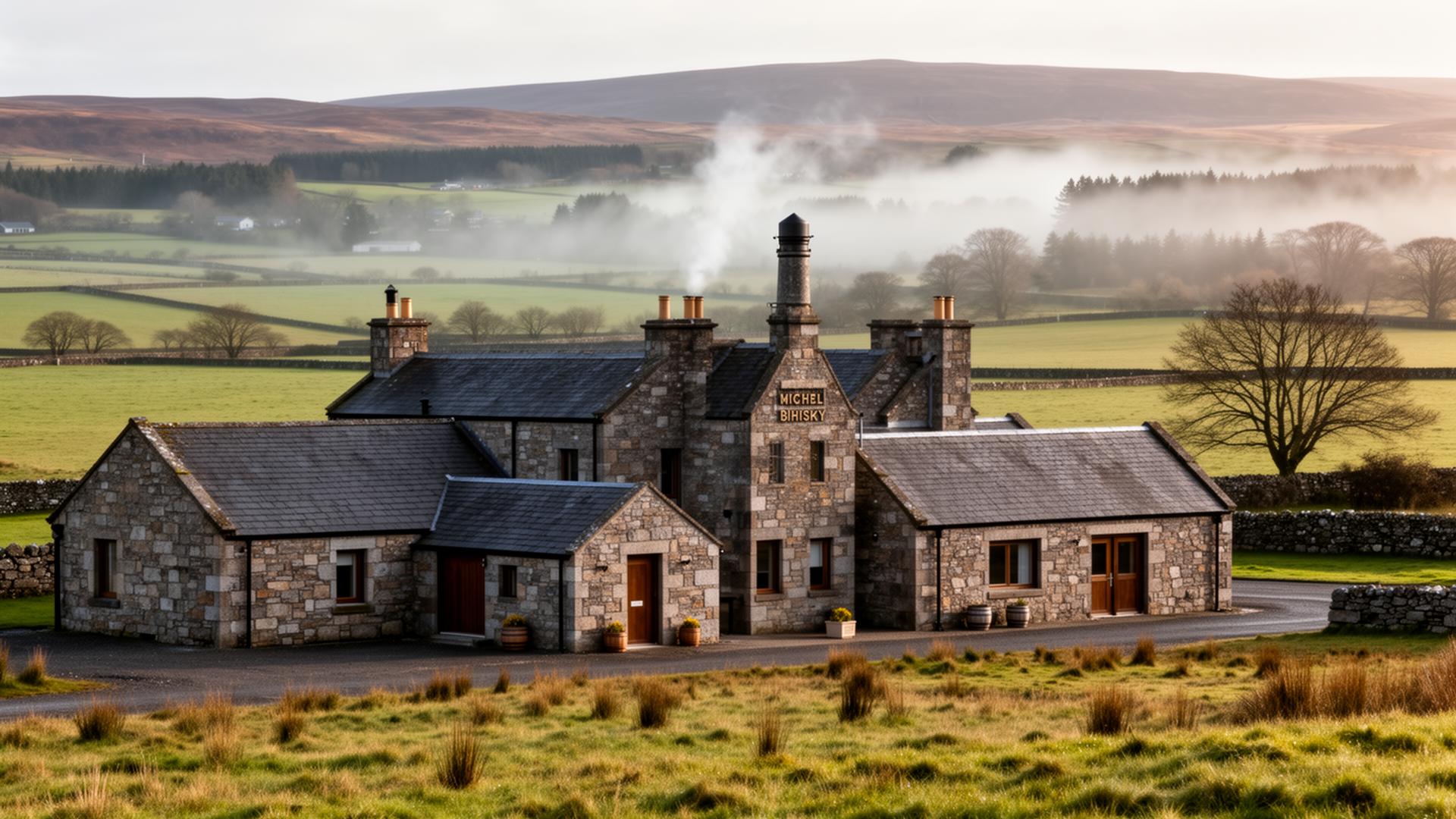 Glencadam distillery in Highland, Scotland