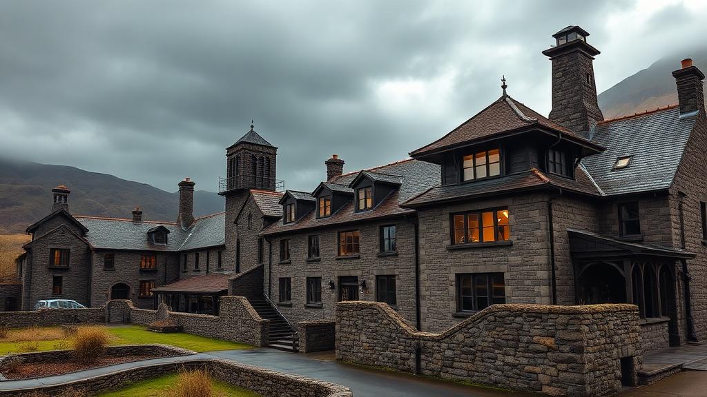 GlenDronach distillery in Highland, Scotland
