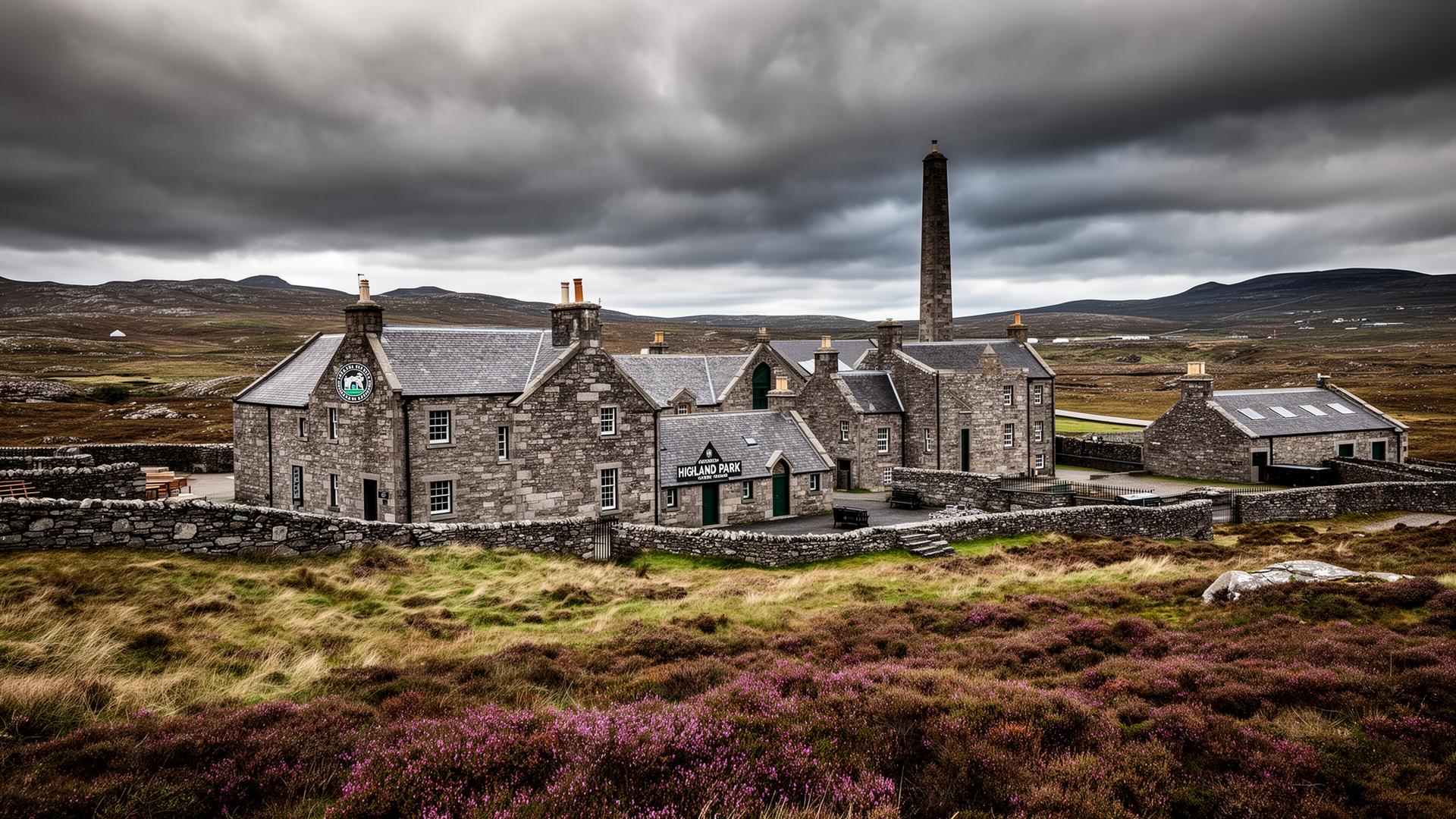 Highland Park distillery in Highland, Scotland