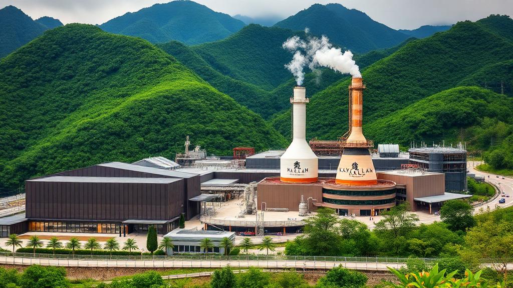 Kavalan distillery in Yilan, Taiwan