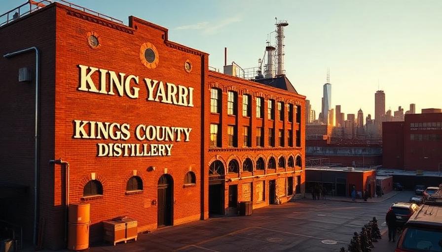 Kings County distillery in New York, USA