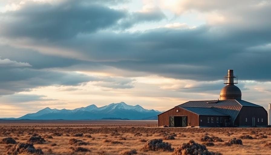 La Alazana distillery in Patagonia, Argentina