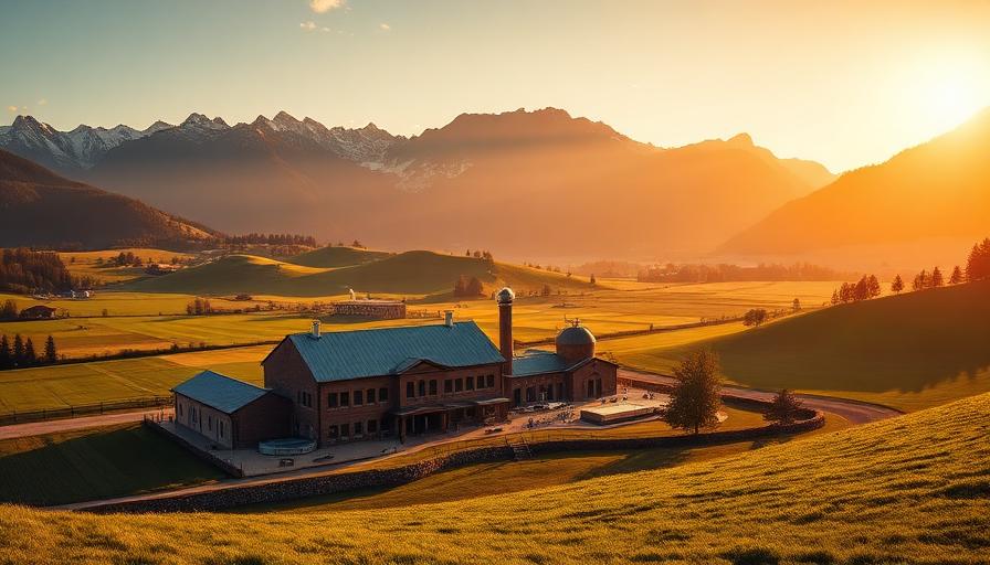 Langatun distillery in Jura (Swiss), Switzerland