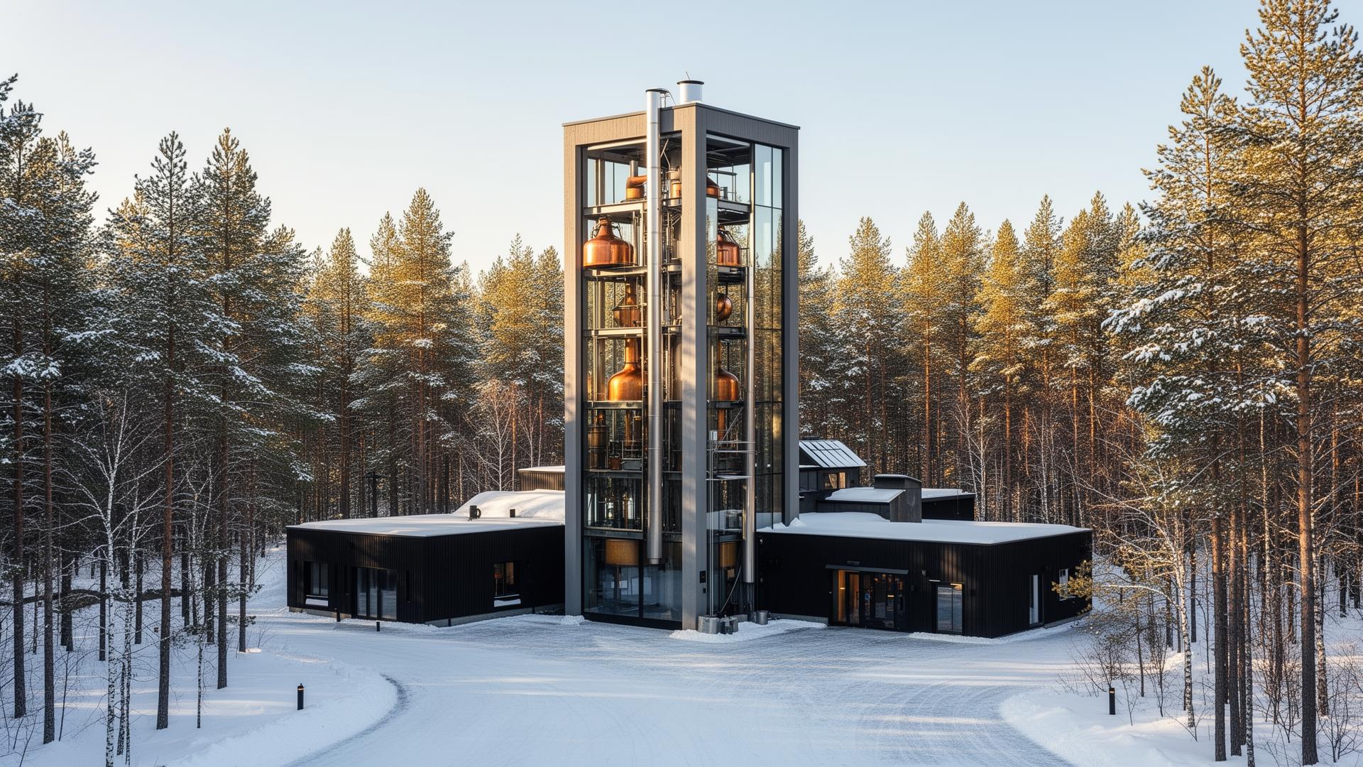 Mackmyra distillery in Gävleborg, Sweden