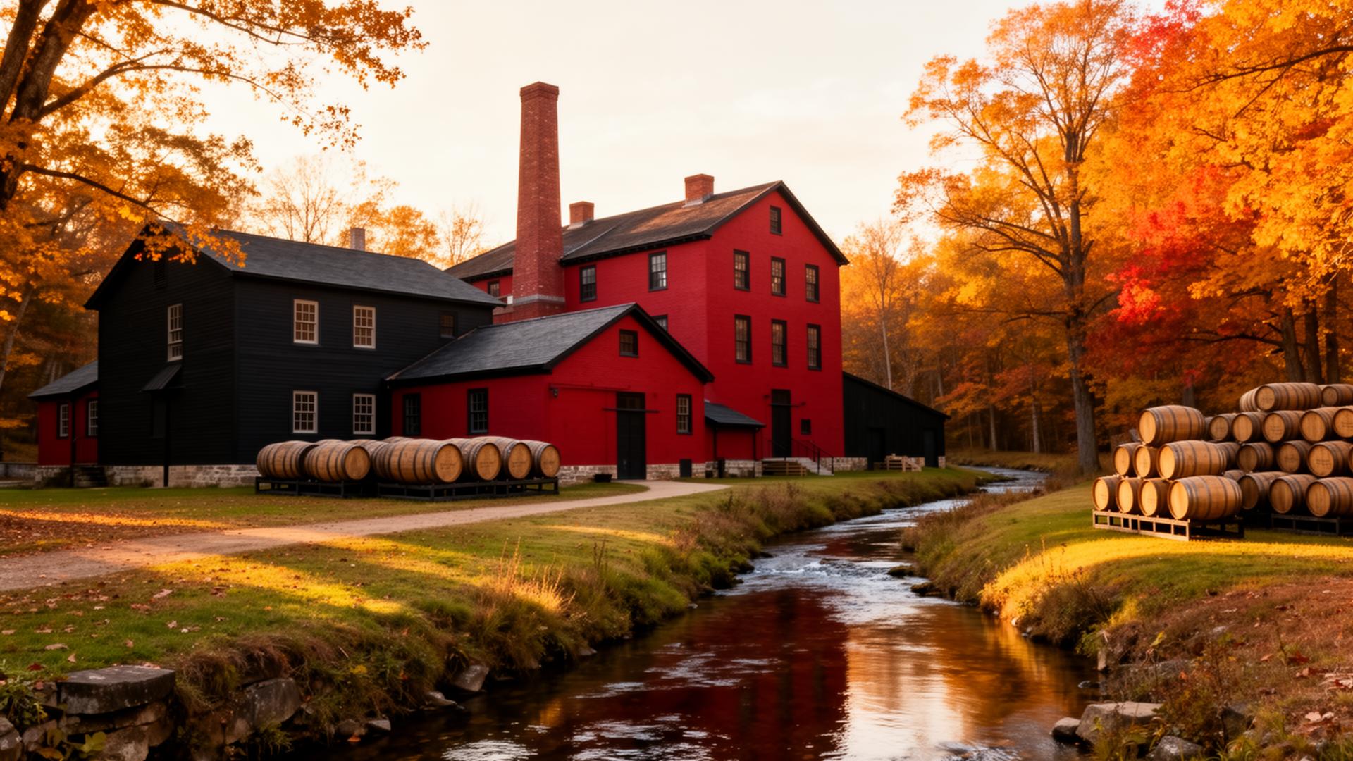 Maker's Mark distillery in Kentucky, USA