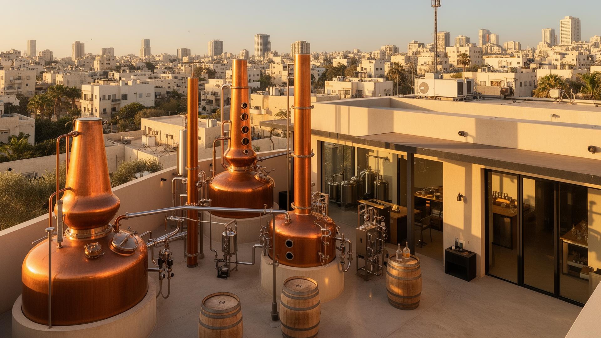 Milk & Honey distillery in Tel Aviv, Israel
