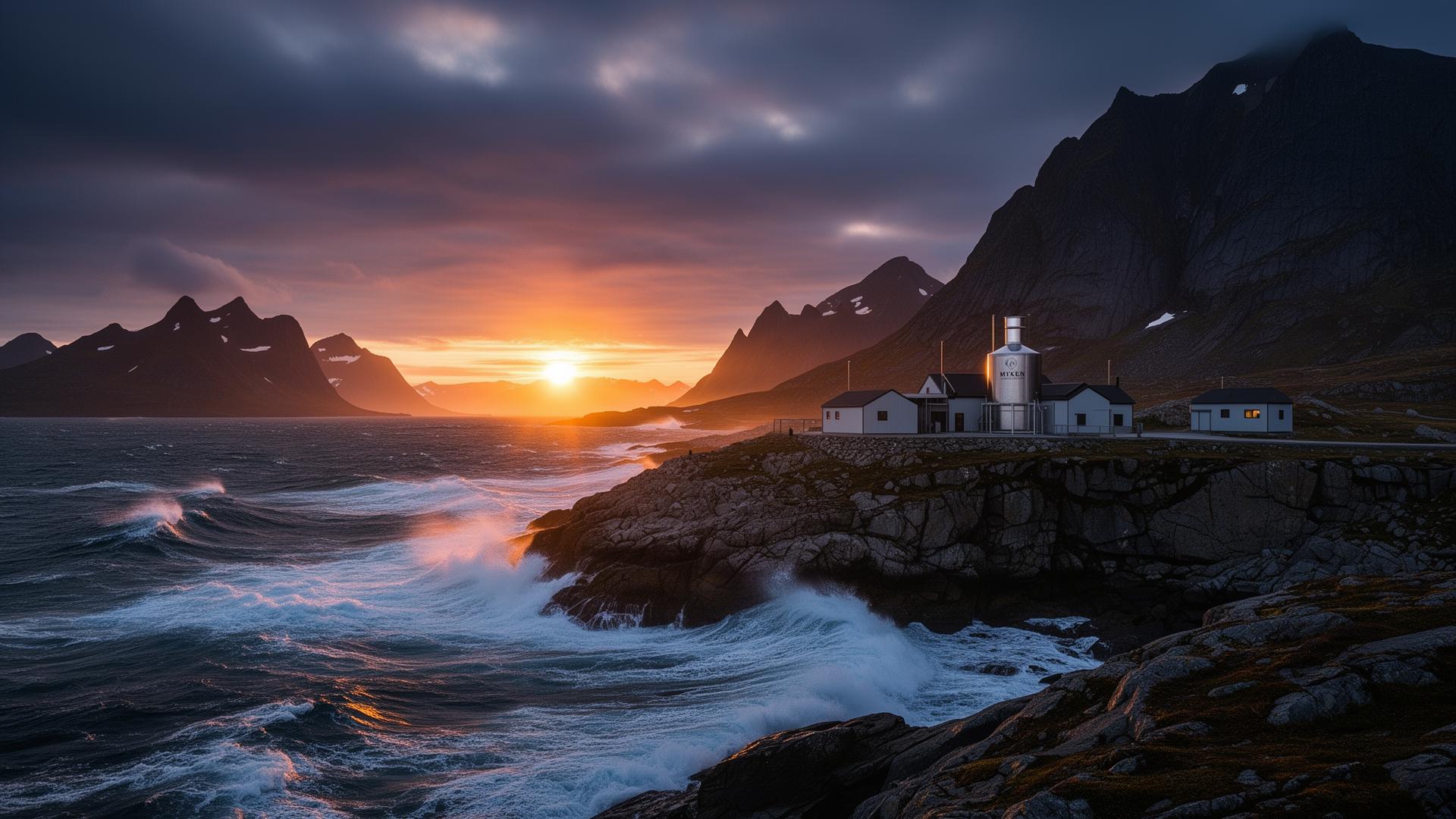 Myken distillery in Stavanger, Norway