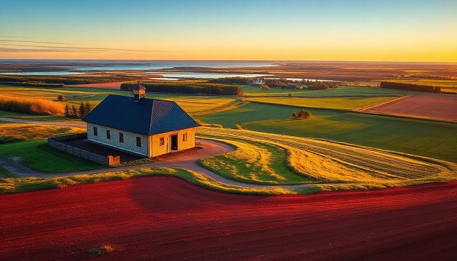 Myriad View distillery in Prince Edward Island, Canada