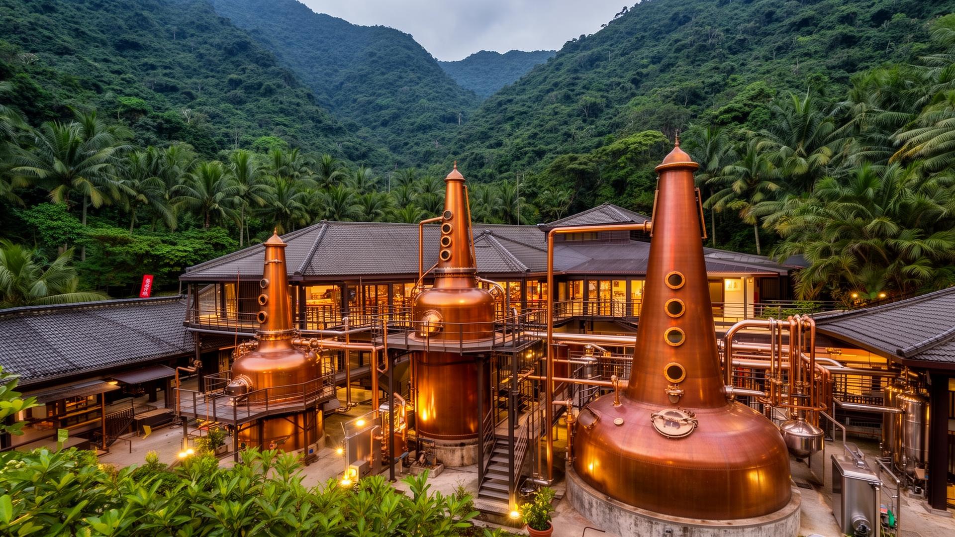 Nantou (Omar) distillery in Nantou County, Taiwan