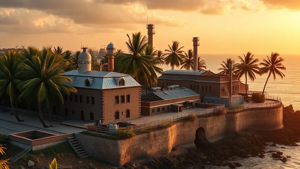 Paul John distillery in Goa, India