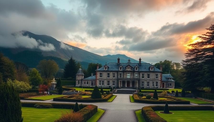 Powerscourt distillery in Dublin, Ireland