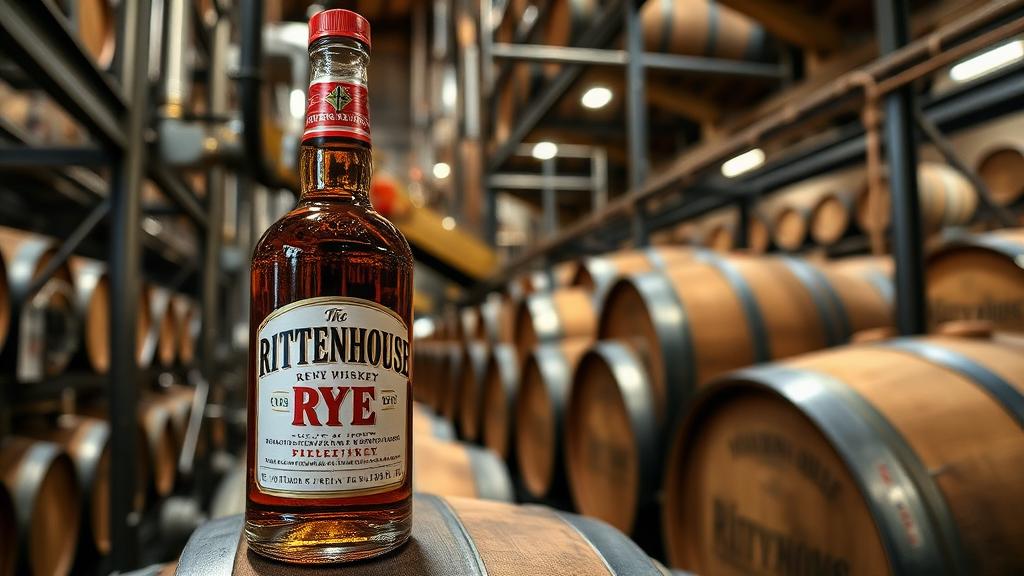 Heaven Hill (Rittenhouse) distillery in Kentucky, USA