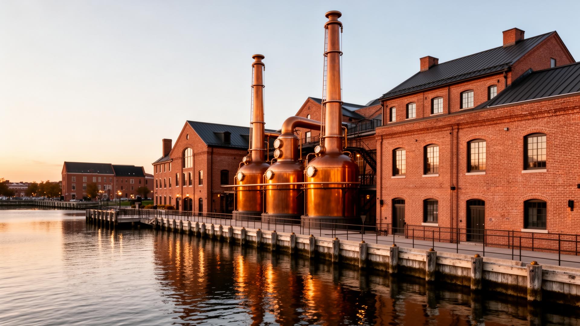 Sagamore Spirit distillery in Kentucky, USA