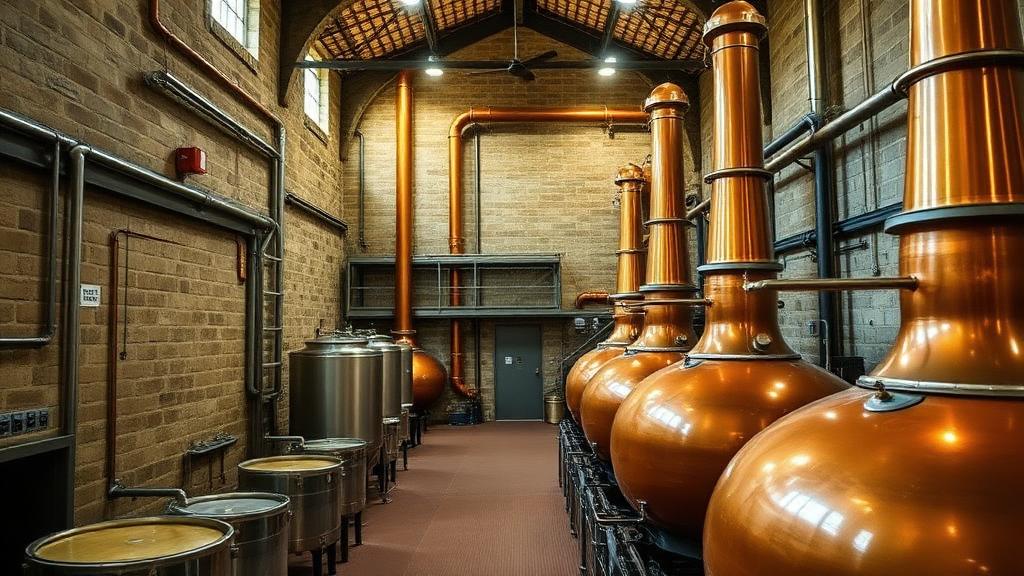 Sazerac (Buffalo Trace) distillery in Kentucky, USA