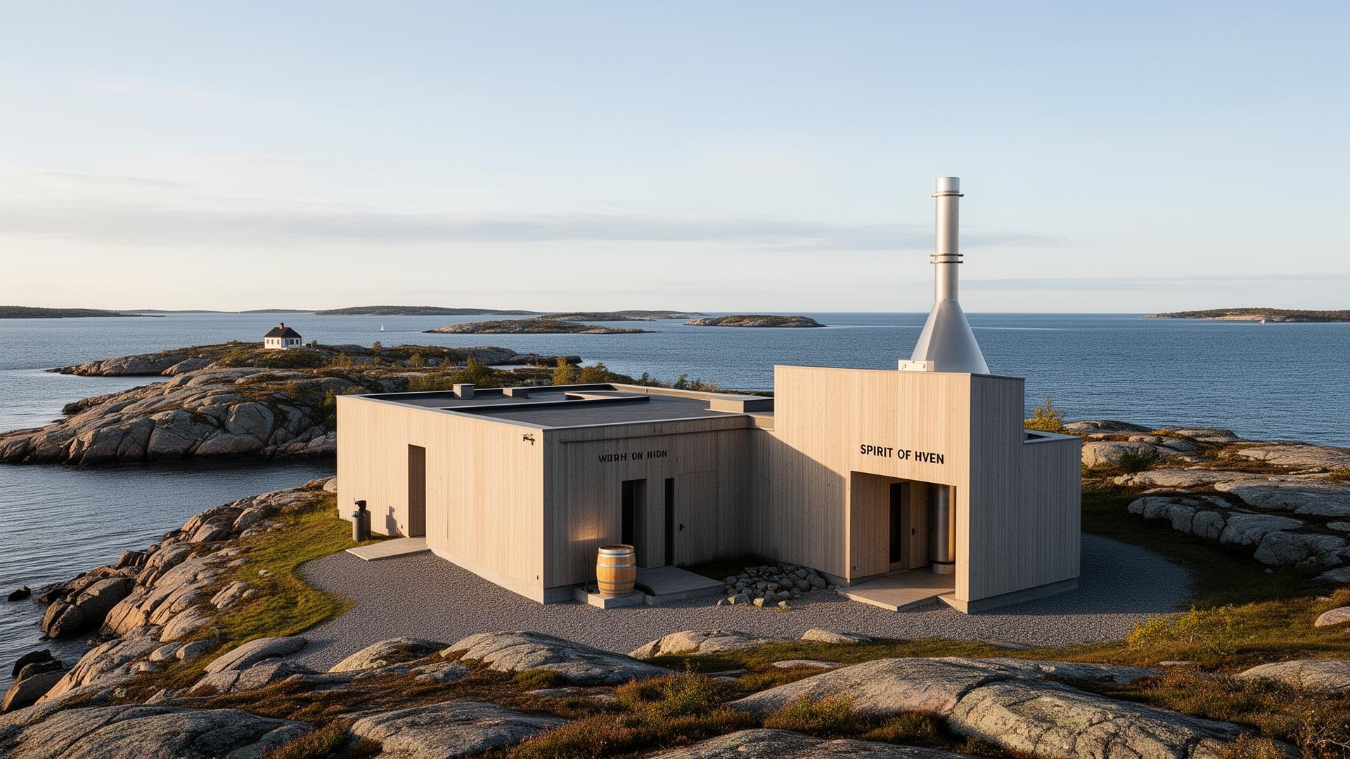 Spirit of Hven distillery in Skåne, Sweden