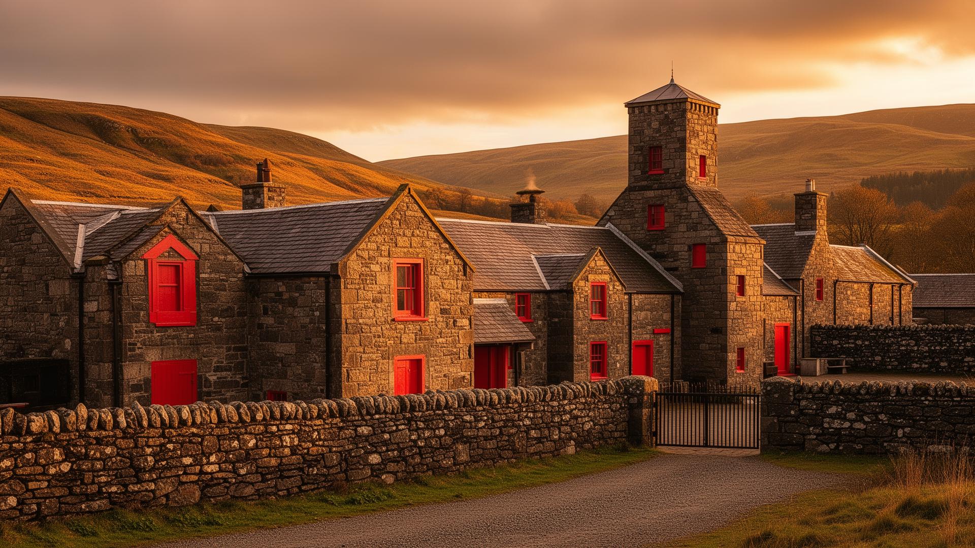 Tamdhu distillery in Speyside, Scotland