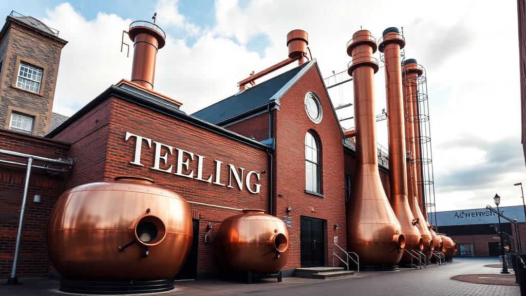 Teeling distillery in Cork, Ireland