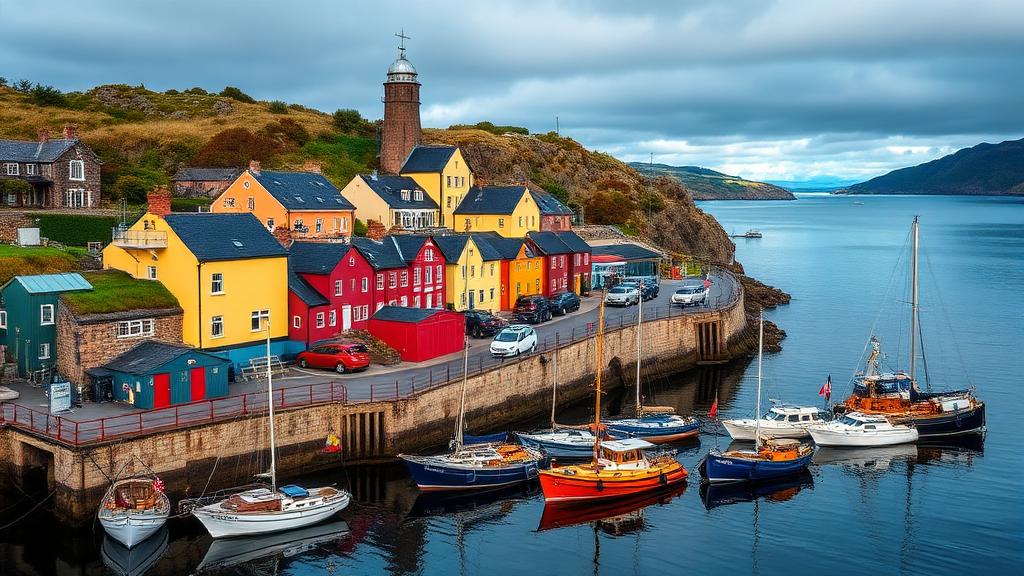 Tobermory distillery in Island, Scotland