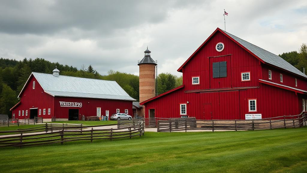 WhistlePig distillery in Vermont, USA