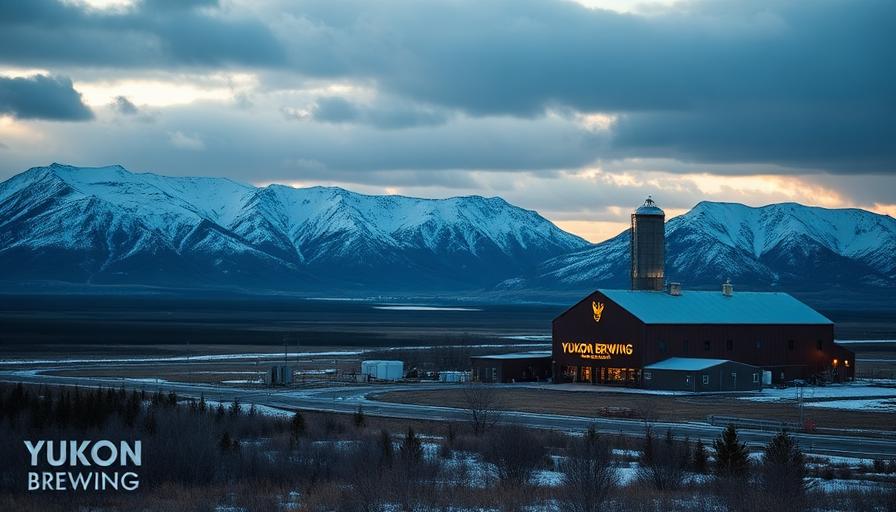 Yukon Brewing distillery in Yukon, Canada